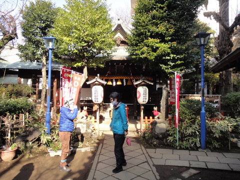 花園稲荷神社社殿