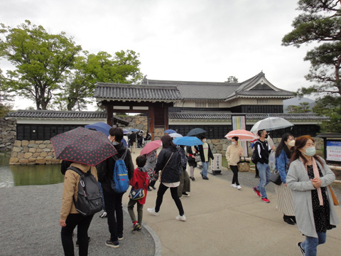 松本城黒門