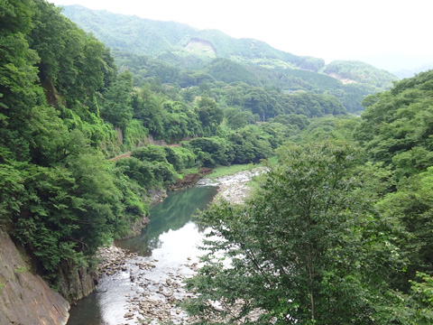 神戸駅付近の渡良瀬川