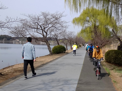 千波湖湖畔自転車道
