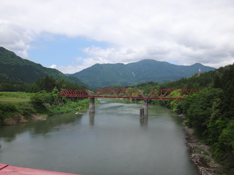 平瀬橋から見た阿賀野川