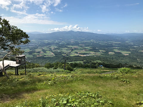 1000m台地展望広場からの眺め