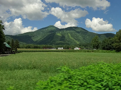 ニセコアンヌプリの東山スキー場
