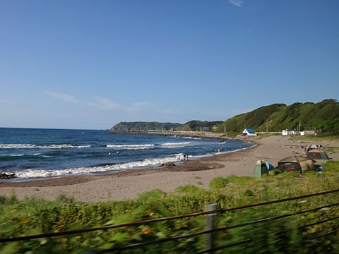 積丹岬を目指す