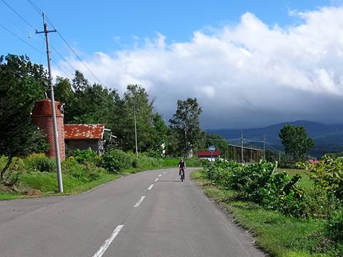 レンガのサイロ