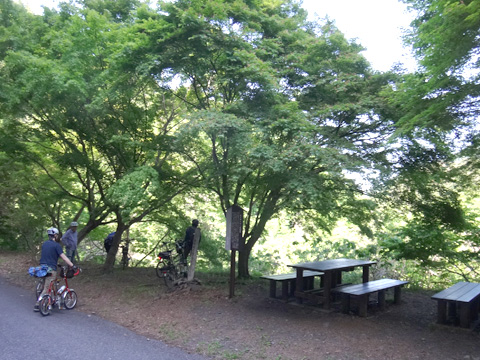 西久保の休憩所