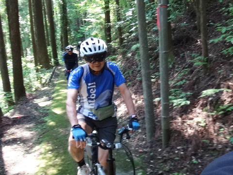 西青木平橋から檜原街道へ