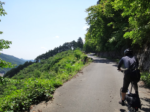 ガードレールがなくなる