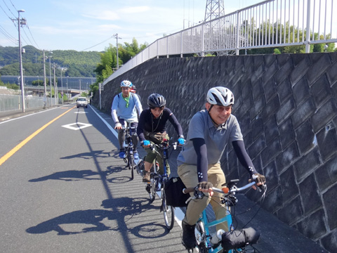 小倉橋からの上り