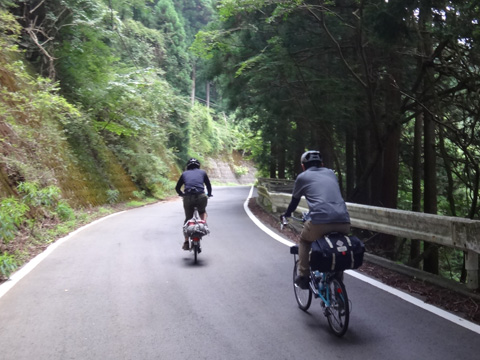 地獄沢橋からの上り