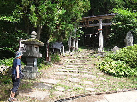 奥社への入口