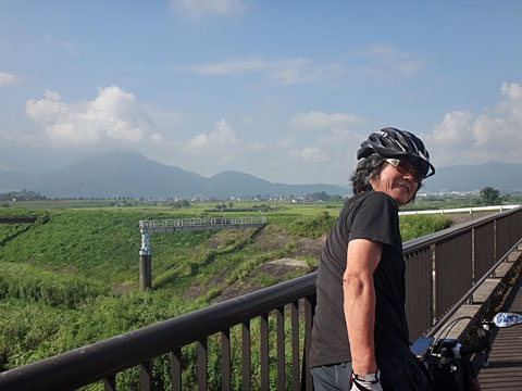 菜の花橋からの眺め