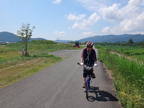 菜の花公園CRに入る