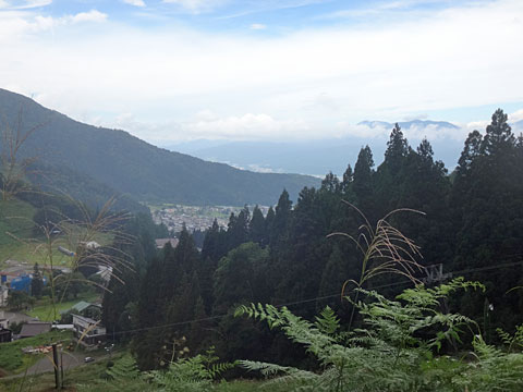 斑尾山が見える