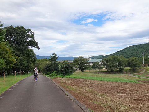 菜の花公園の入口付近