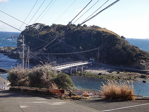 恵比須島が見えた