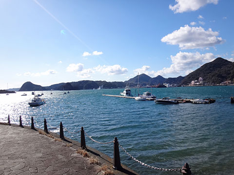 ハリスの小径からの風景