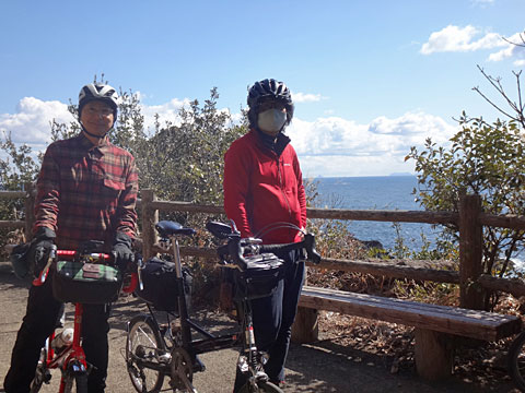 盥岬遊歩道の入口