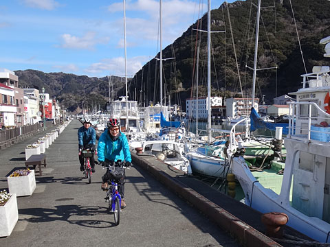 稲生沢川河口付近