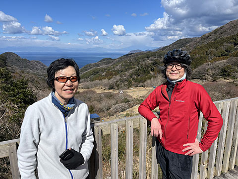 石部の棚田展望台