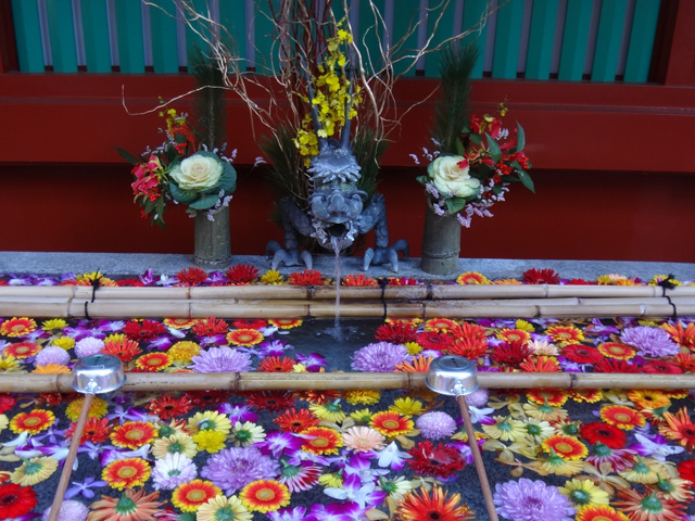 神田明神　花手水