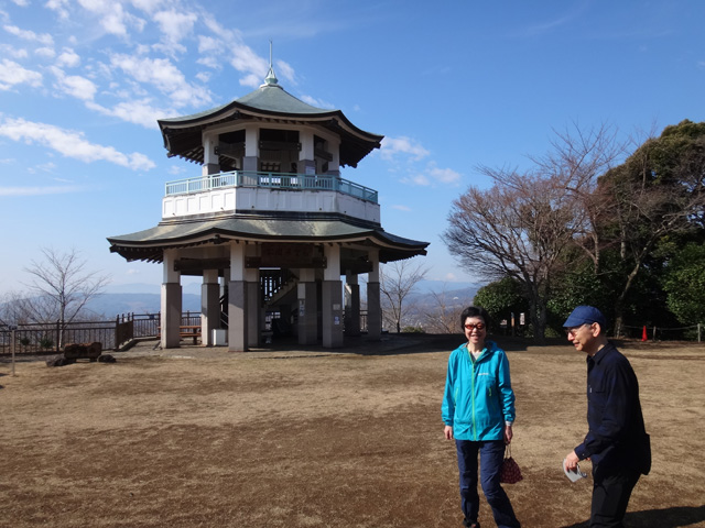 権現山の展望台