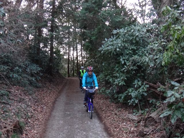 浅間山から北へ下る