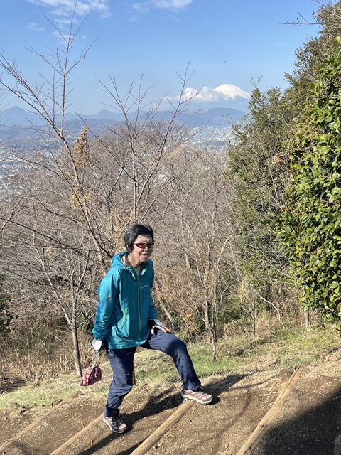 富士山とサリーナ