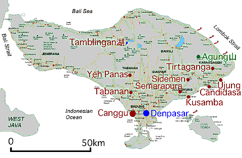 地図ベース：Balinesia