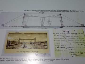 ビスカヤ橋の図面