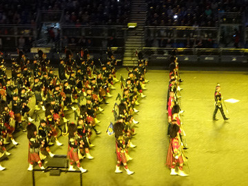 The Massed Pipes and Drums