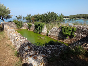 ローマ時代の水槽