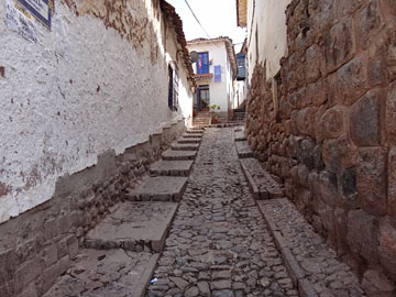 石畳の坂道