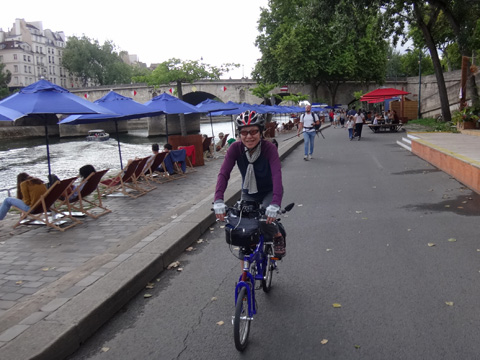 パリ・プラージュを行く