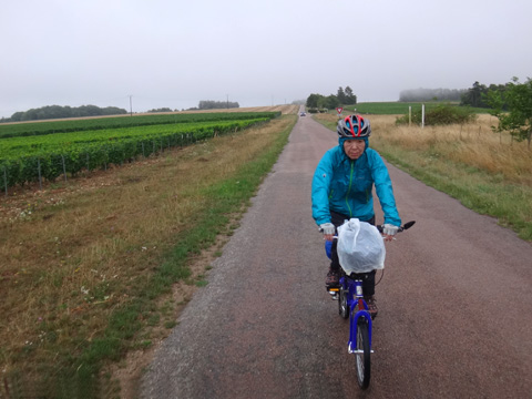 ル・ポトーから北西へ