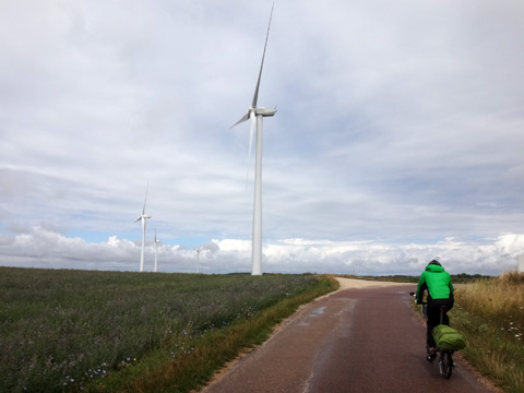 モンタルリーからの上り