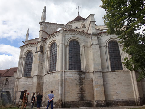 大聖堂のアプスの外観