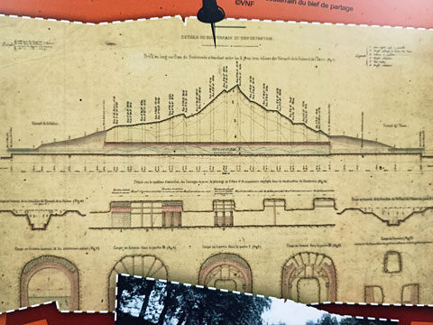 トンネルの断面図