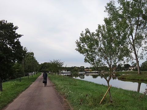 エスコム港が見えた