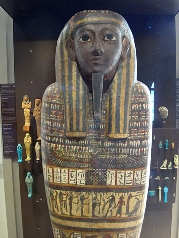 エジプトのミイラ棺