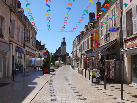 ニュイ＝サン＝ジョルジュの中心部