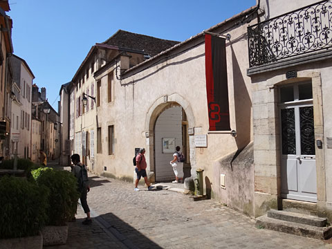 ブルゴーニュワイン博物館入口