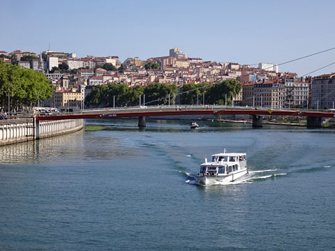 ソーヌ川とクロワ・ルースの丘