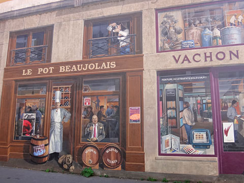 だまし絵に描かれたポール・ボキューズ氏