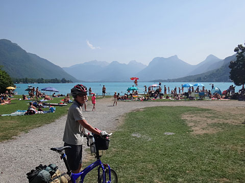 タロワールのビーチ