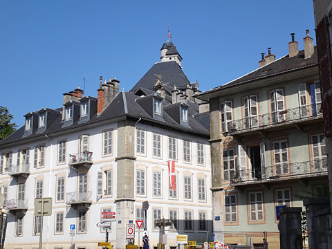 シャンベリーの街並み