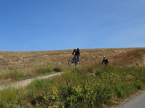 マウンテンバイカーたち