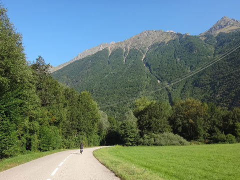 北へ向かって走る