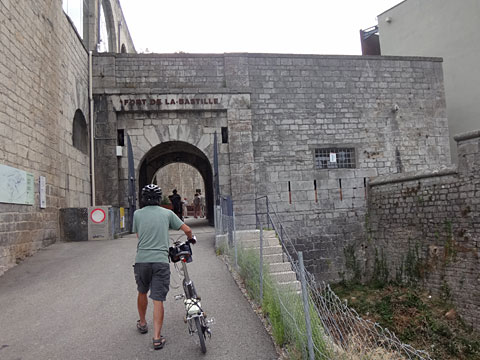 バスティーユ要塞の入口