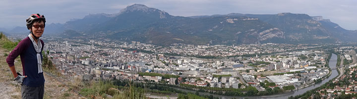 西側のパノラマ